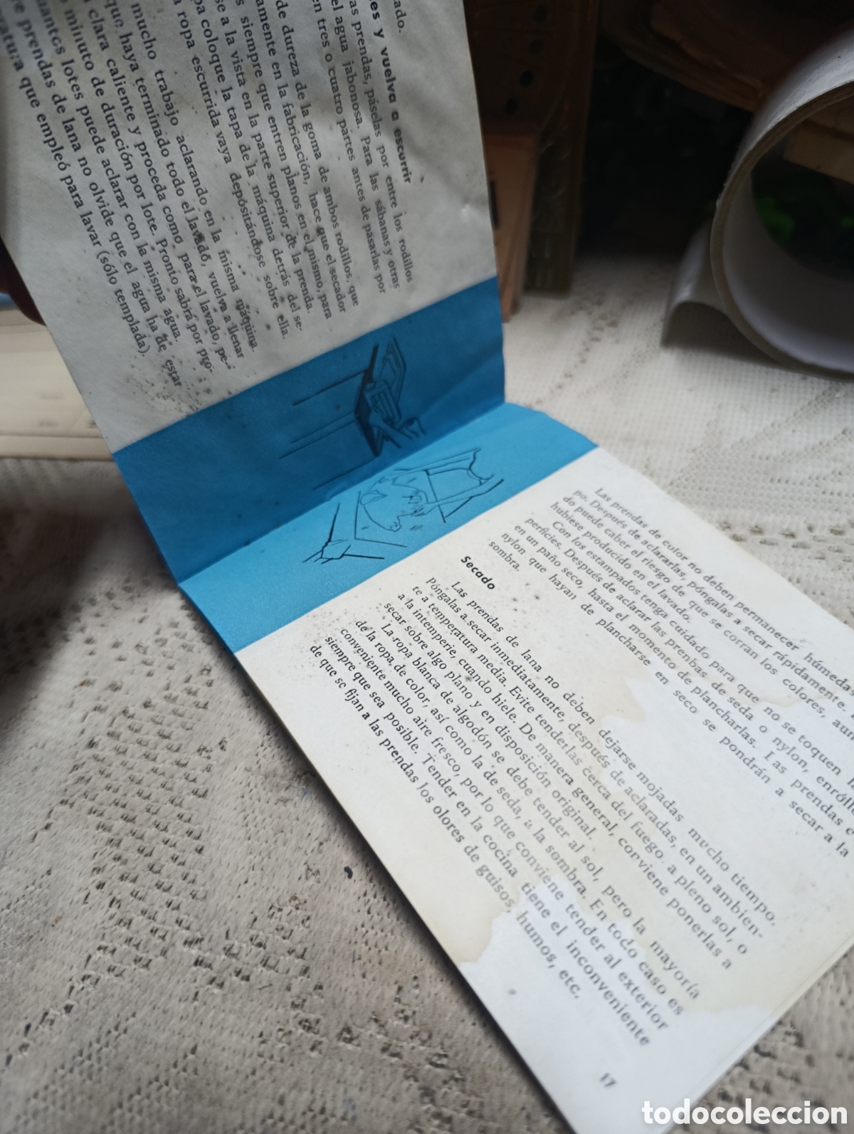 Otros art&iacute;culos de coleccionismo en papel: Libro de instrucciones lavadora holver - Foto 2