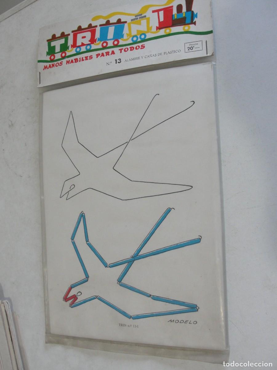 Otros art&iacute;culos de coleccionismo en papel: TRINI N&ordm; 13 MANOS HABILES PARA TODOS - ALAMBRE Y CA&Ntilde;AS DE PLASTICO - A&Ntilde;O 1968 - PRECINTADO