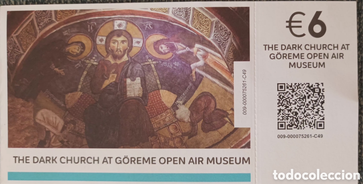 Otros art&iacute;culos de coleccionismo en papel: ENTRADA THE DARK CHURCH AT G&Ouml;REME OPEN AIR MUSEUM