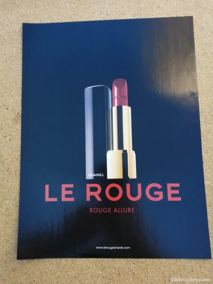 Otros art&iacute;culos de coleccionismo en papel: ANUNCIO. LE ROUGE, DE CHANEL