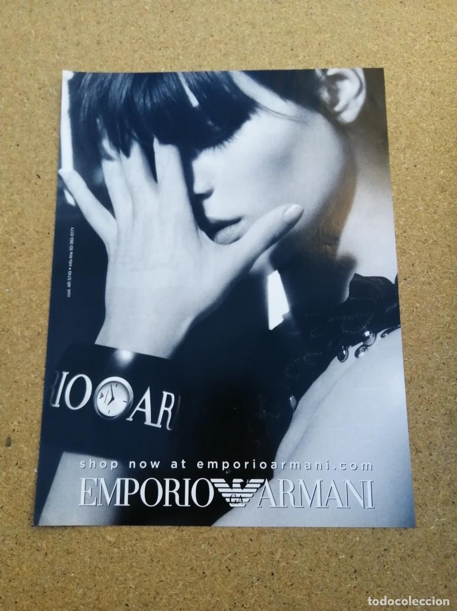 Otros art&iacute;culos de coleccionismo en papel: ANUNCIO. EMPORIO ARMANI