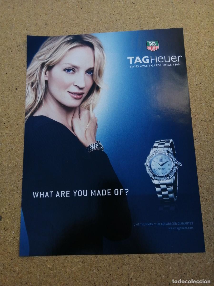 Otros art&iacute;culos de coleccionismo en papel: ANUNCIO. RELOJES TAG HEUER