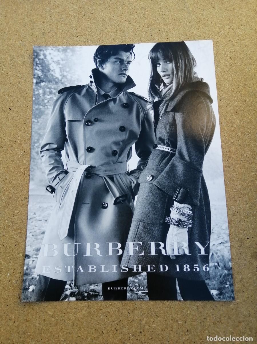 Otros art&iacute;culos de coleccionismo en papel: ANUNCIO. BURBERRY... - Foto 1
