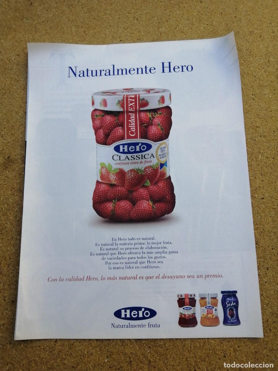Otros art&iacute;culos de coleccionismo en papel: ANUNCIO. MERMELADA HERO