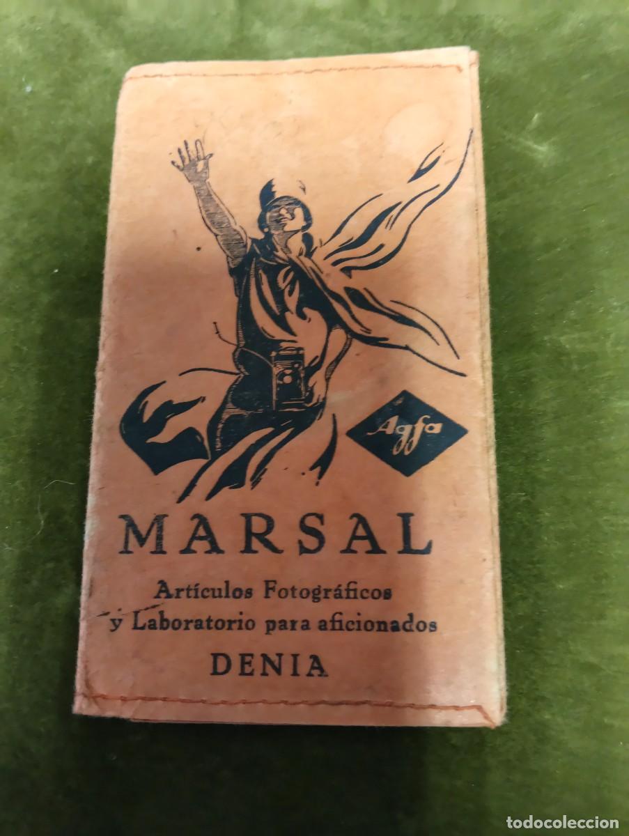 Otros art&iacute;culos de coleccionismo en papel: CARTERITA / ESTUCHE PARA NEGATIVOS - FOTOGRAFO J. MARSAL - DENIA - A&Ntilde;OS 30 /40