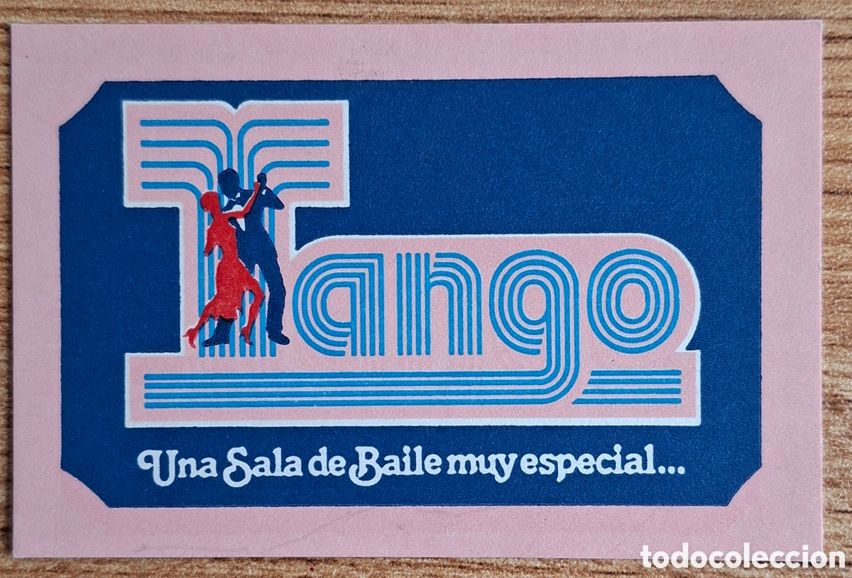 Otros art&iacute;culos de coleccionismo en papel: Flyer Invitaci&oacute;n entrada Sala de Baile Tango - Barcelona