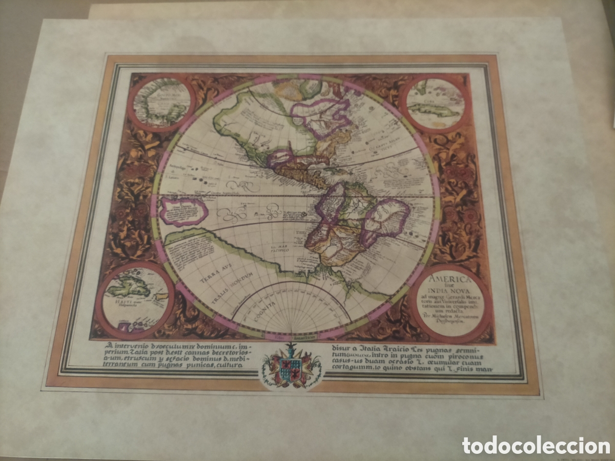 Otros art&iacute;culos de coleccionismo en papel: Conjunto de mapas facs&iacute;miles 7 mapas - Foto 5