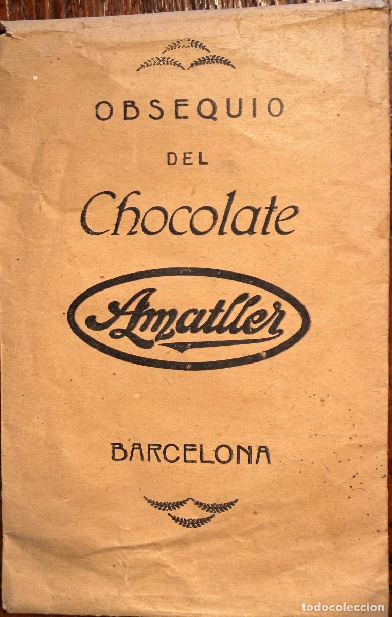 Otros art&iacute;culos de coleccionismo en papel: SOBRE VACIO OBSEQUIO DEL CHOCOLATE AMATLLER, BARCELONA.