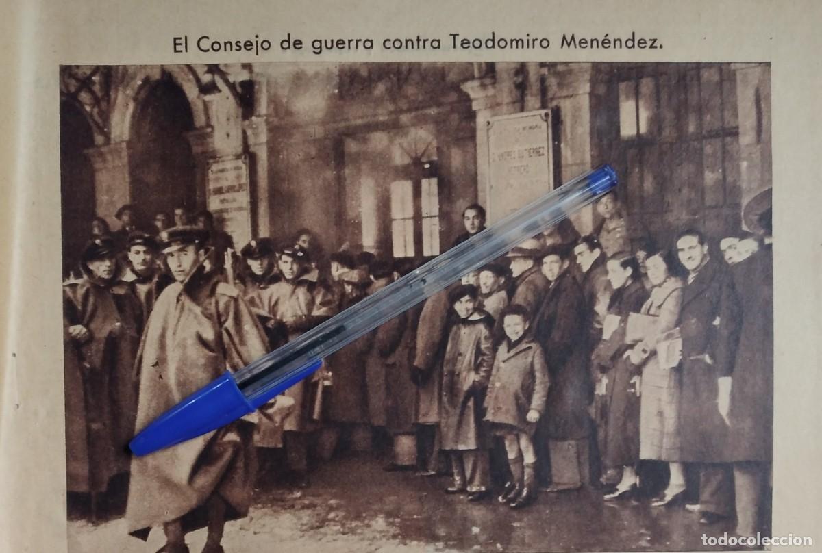 Otros art&iacute;culos de coleccionismo en papel: OVIEDO HOSPITAL MILITAR CONSEJO DE GUERRA CONTRA TEODOMIRO MEN&Eacute;NDEZ RECORTE PRENSA A&Ntilde;O 1935