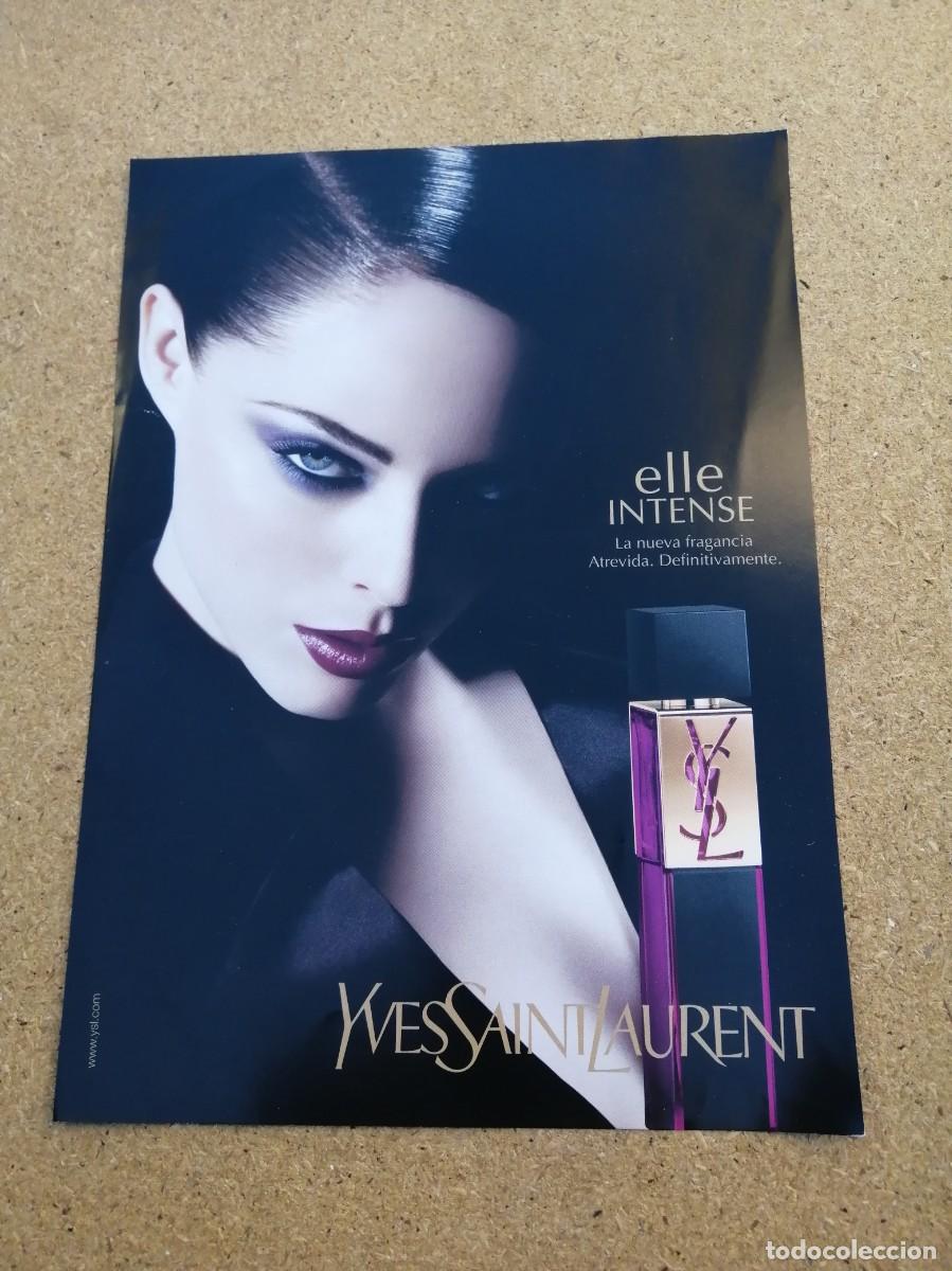 Otros art&iacute;culos de coleccionismo en papel: ANUNCIO. ELLE INTENSE, DE YVES SAINT LAURENT