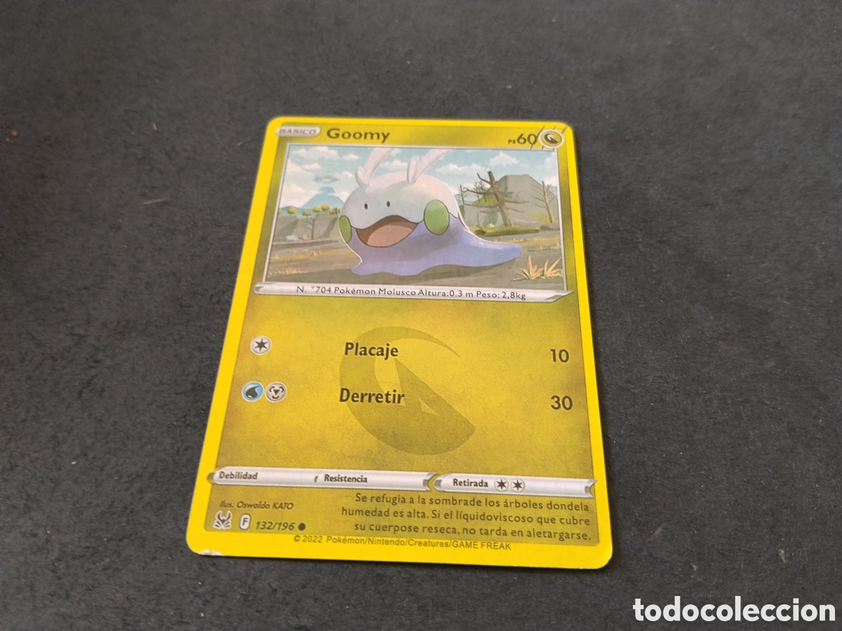 Otros art&iacute;culos de coleccionismo en papel: Carta POK&Eacute;MON Goomy .