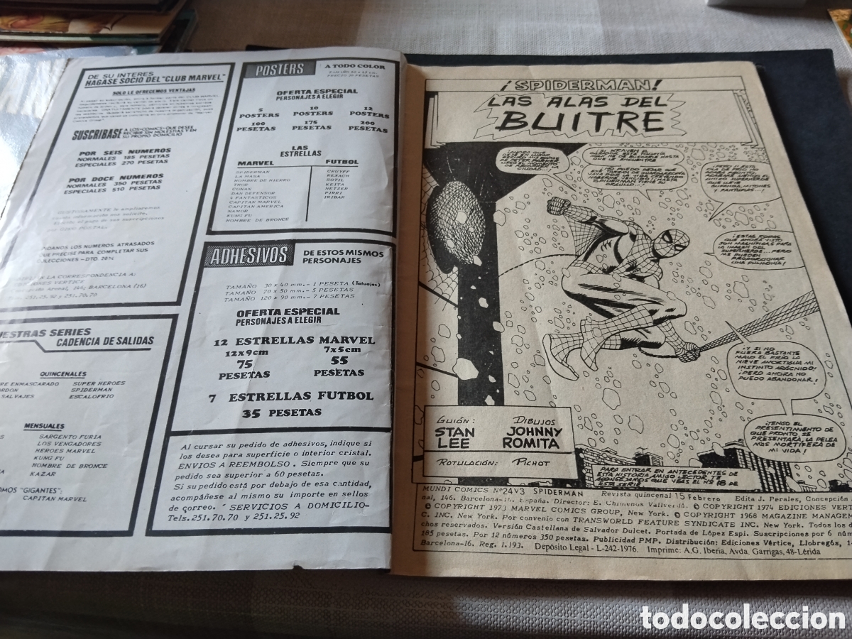 Otros art&iacute;culos de coleccionismo en papel: Tebeo c&oacute;mic Spiderman - Foto 2