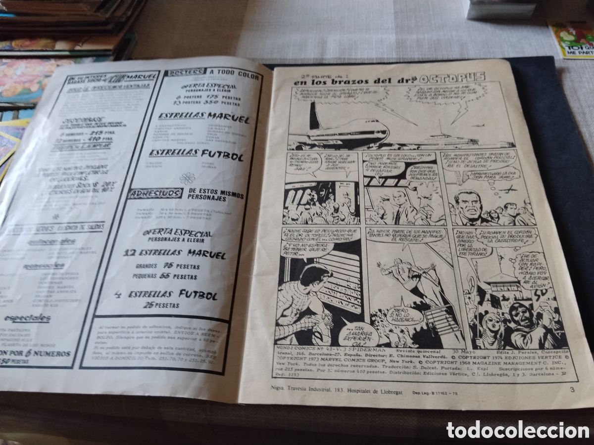 Otros art&iacute;culos de coleccionismo en papel: Tebeo c&oacute;mic Spiderman - Foto 2