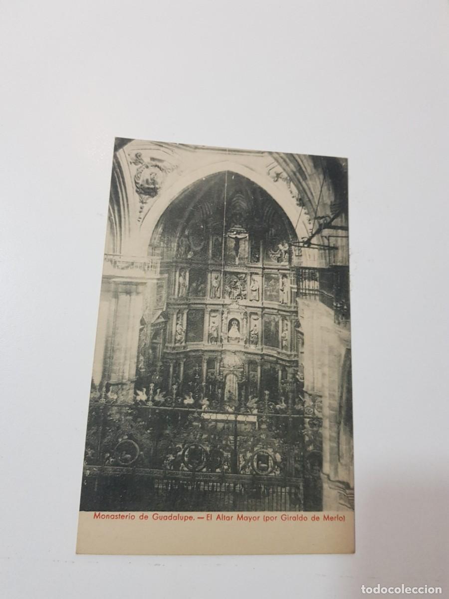 Otros art&iacute;culos de coleccionismo en papel: Tarjeta postal Monasterio de Guadalupe