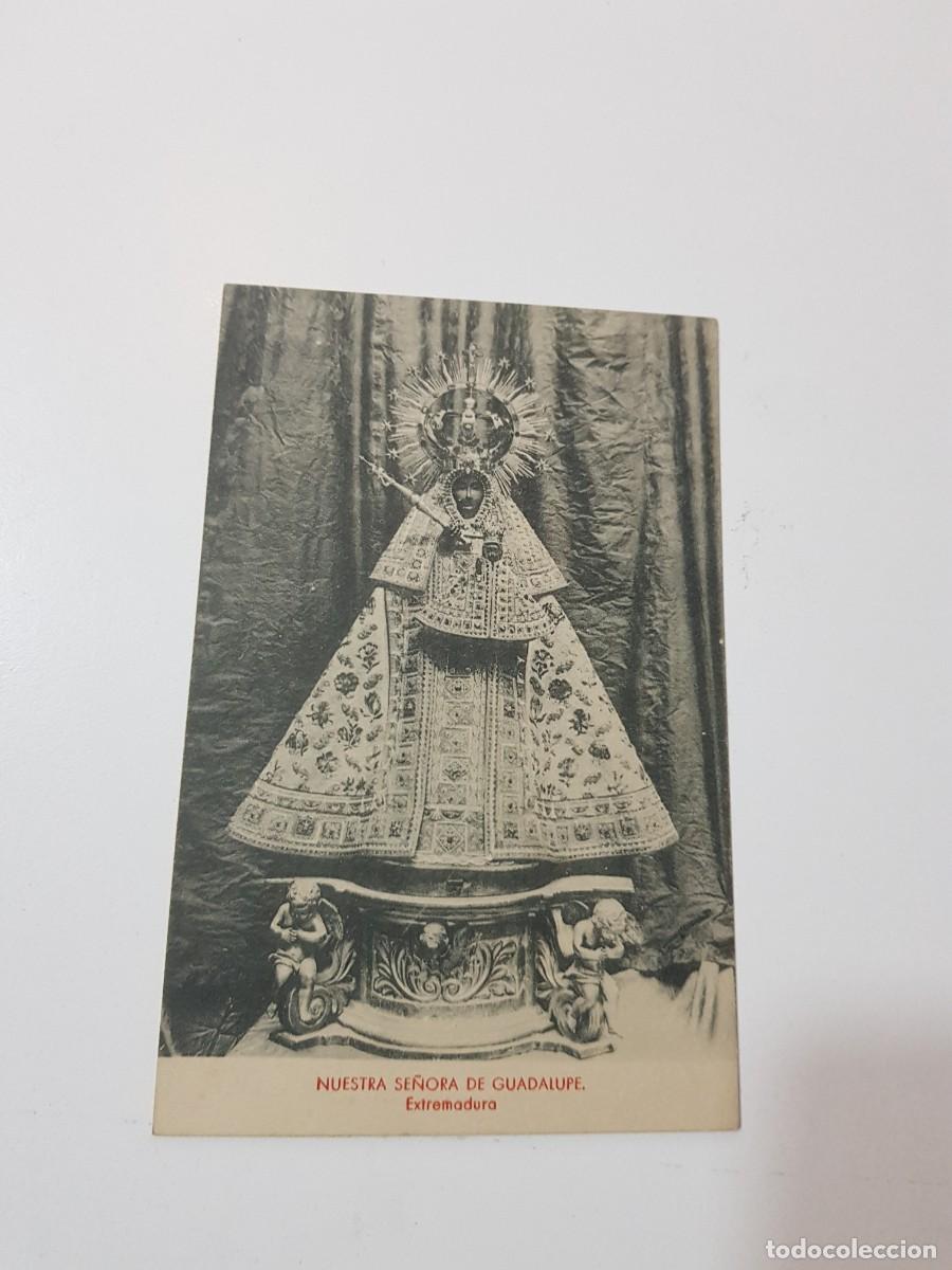 Otros art&iacute;culos de coleccionismo en papel: Tarjeta postal NUESTRA SE&Ntilde;ORA DE GUADALUPE EXTREMADURA