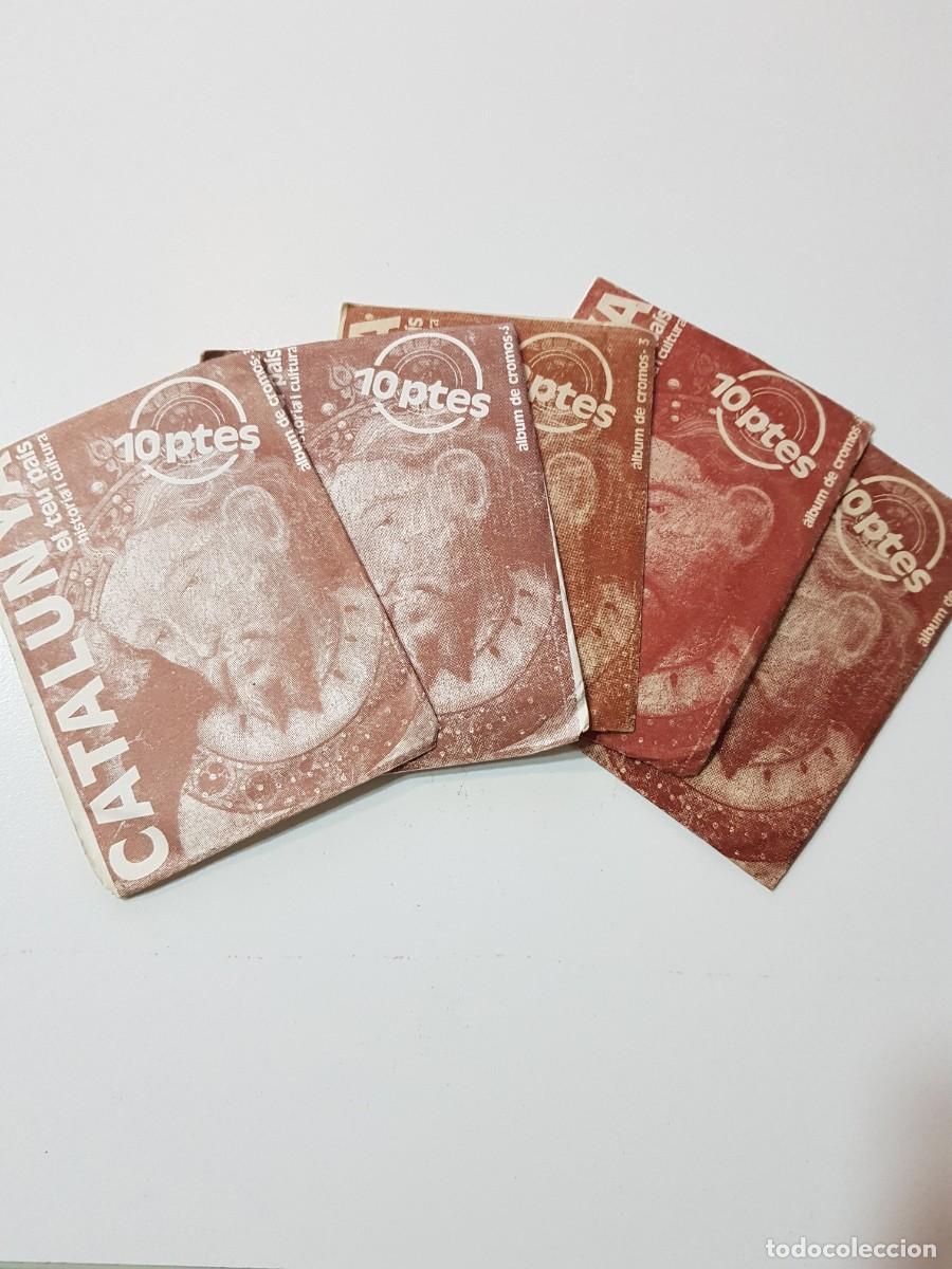 Otros art&iacute;culos de coleccionismo en papel: Lote 5 sobres sin abrir de cromos CATALUNYA el teu pais album de cromos diari AVUI
