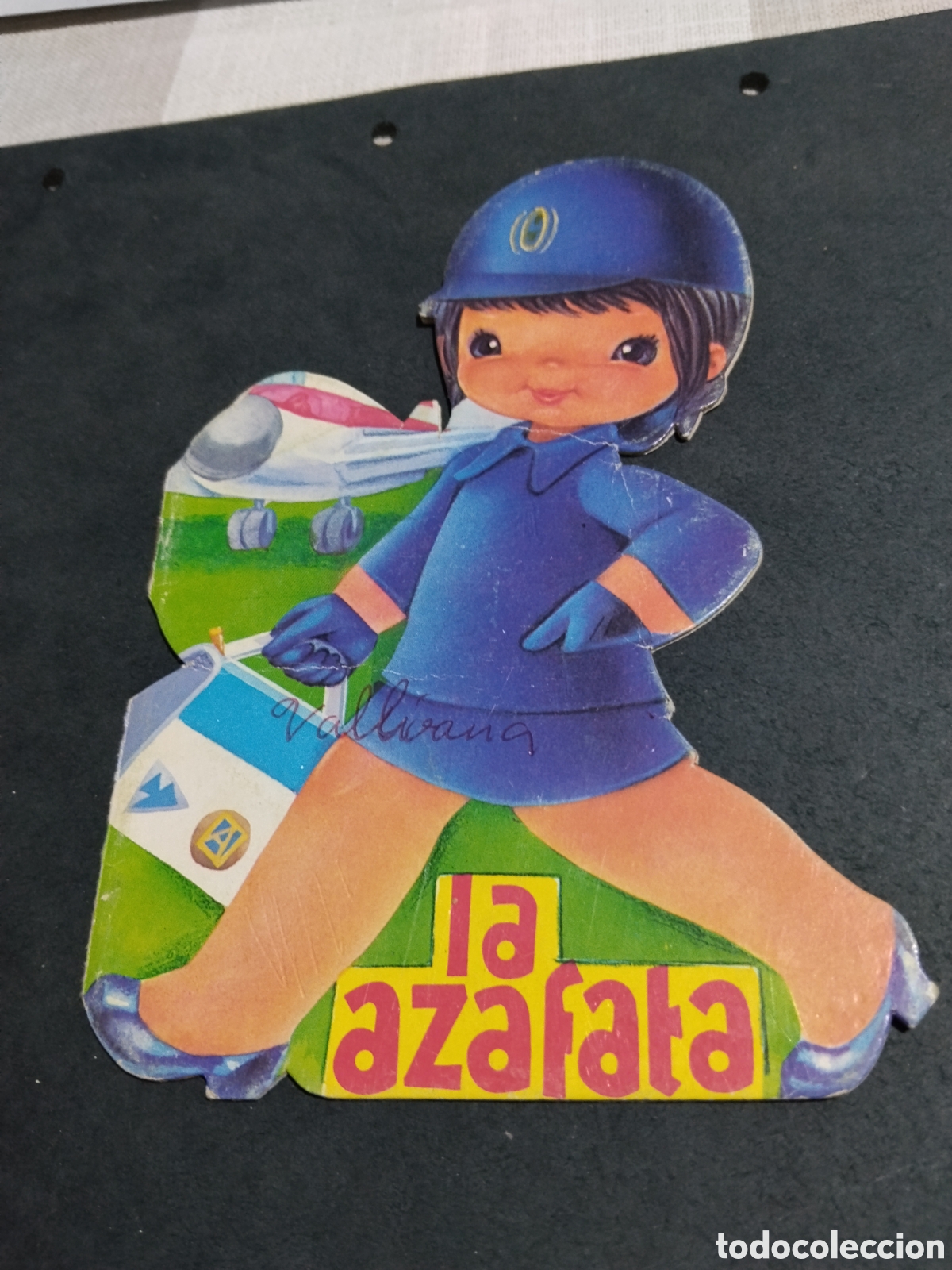 Otros art&iacute;culos de coleccionismo en papel: Cuento troquelado la azafata