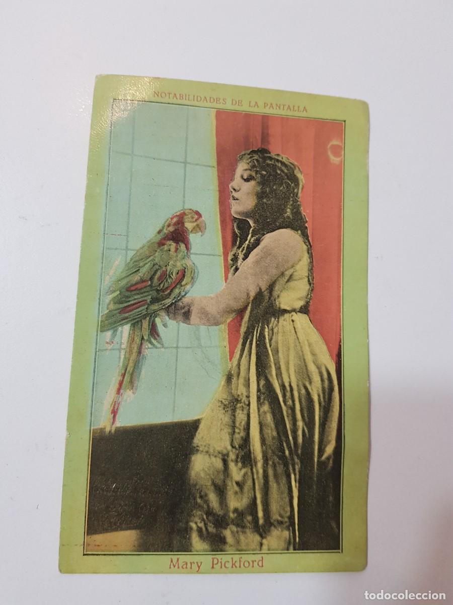 Otros art&iacute;culos de coleccionismo en papel: NOTABILIDADES DE LA PANTALLA SERIE E. NUM. 5 MARY PICKFORD PUBLICIDAD CHOCOLATES MINERVA