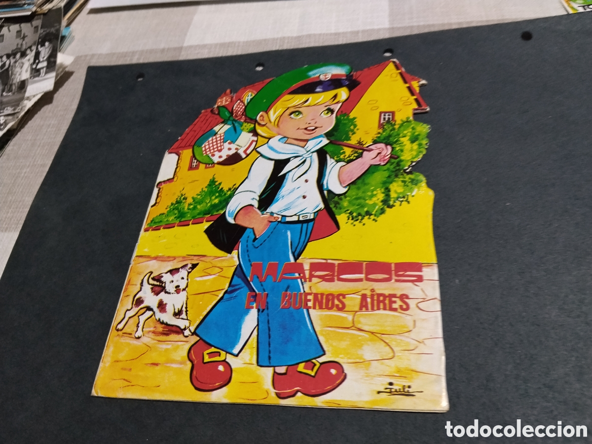 Otros art&iacute;culos de coleccionismo en papel: Cuento troquelado Marcos en Buenos Aires
