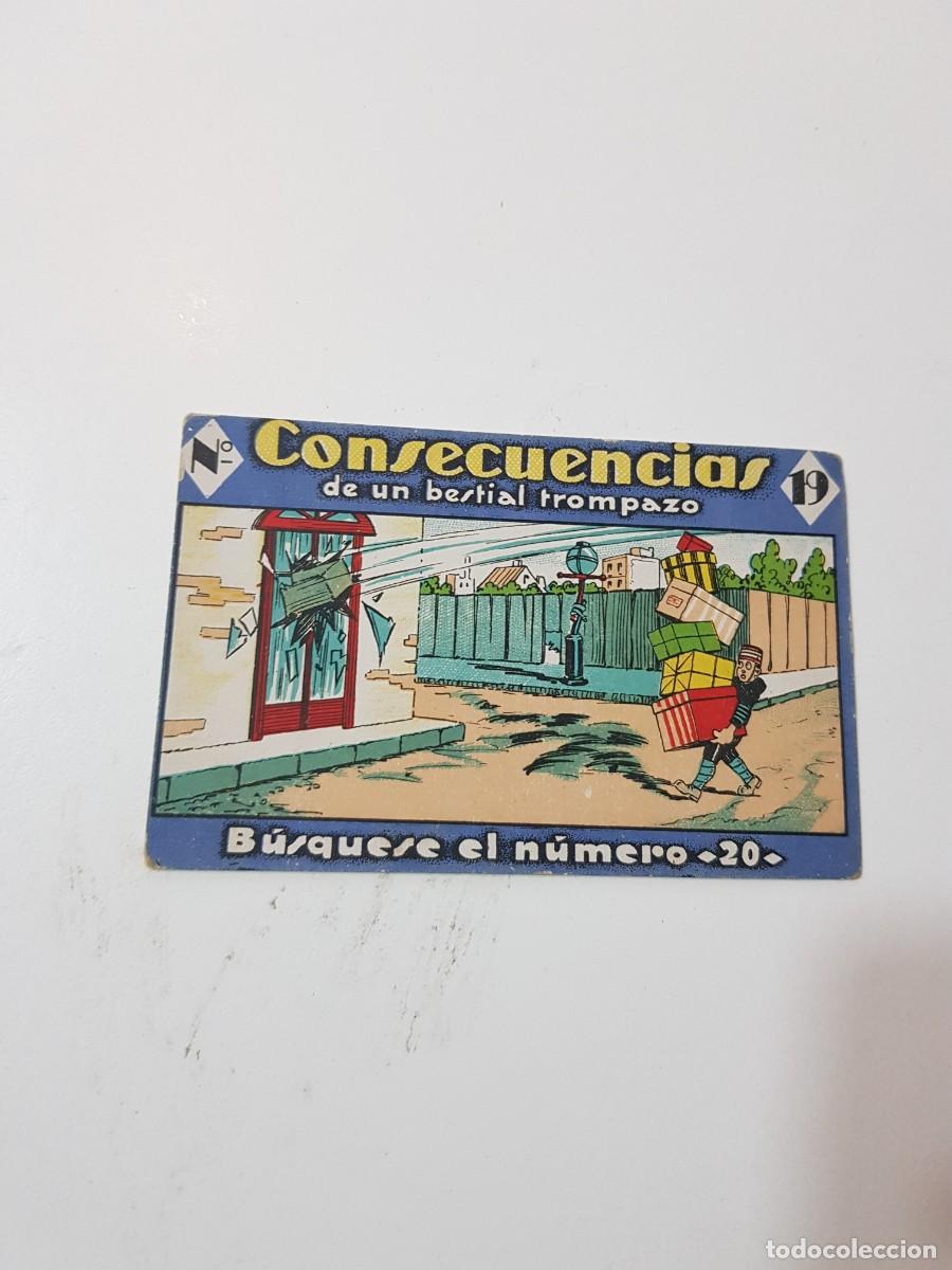Otros art&iacute;culos de coleccionismo en papel: CONSECUENCIAS DE UN BESTIAL TROMPAZO N&ordm;19 GALLETAS SOLSONA BARCELONA