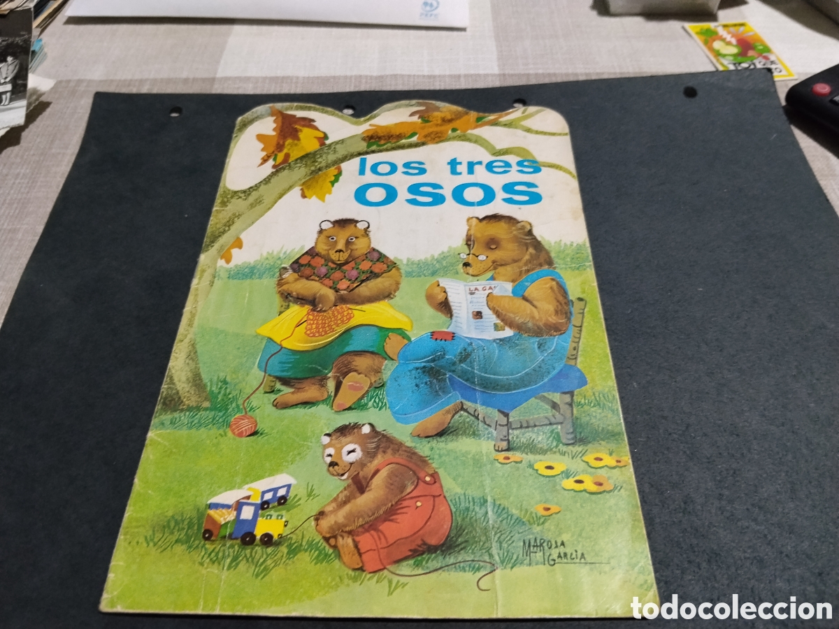 Otros art&iacute;culos de coleccionismo en papel: Cuento troquelado Los tres osos
