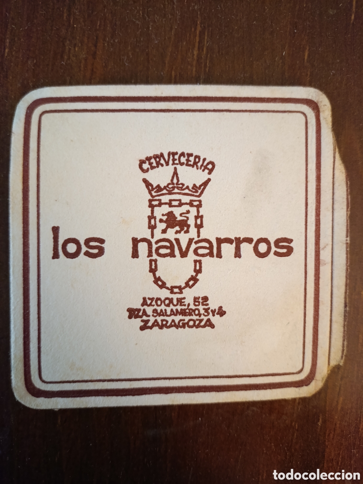 Otros art&iacute;culos de coleccionismo en papel: LOS NAVARROS ZARAGOZA [ ETIQUETA A&Ntilde;OS 40-50 ]