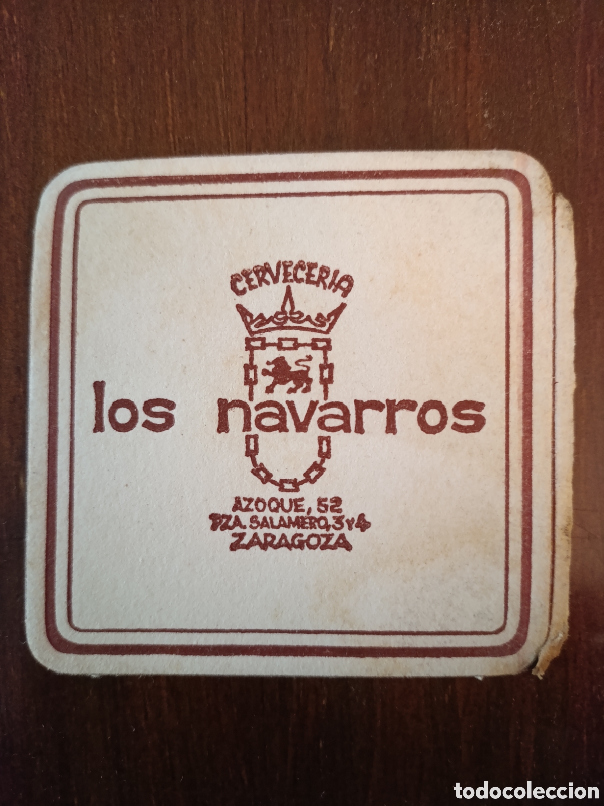 Otros art&iacute;culos de coleccionismo en papel: LOS NAVARROS ZARAGOZA [ ETIQUETA A&Ntilde;OS 40-50 ]