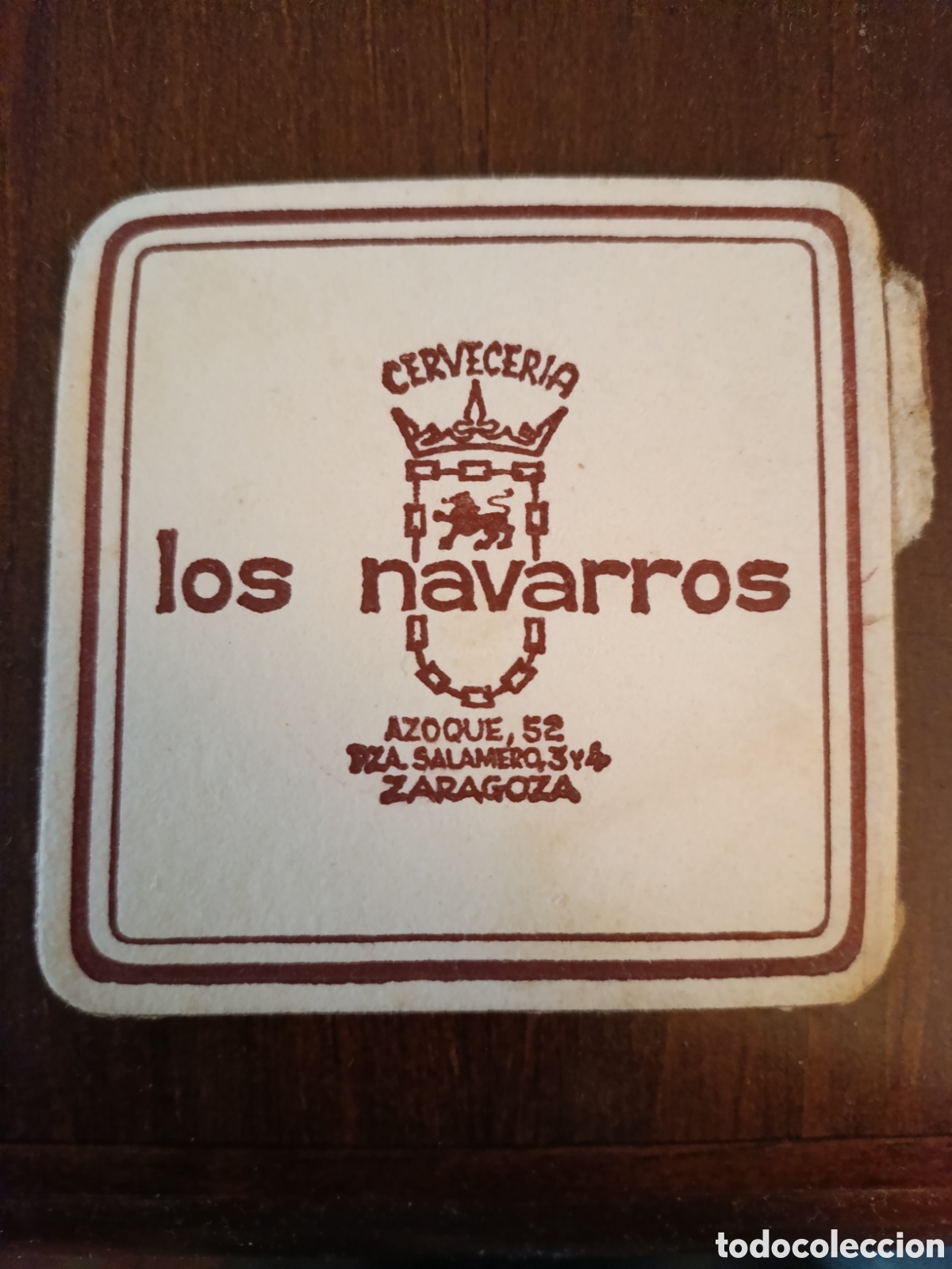 Otros art&iacute;culos de coleccionismo en papel: LOS NAVARROS ZARAGOZA [ ETIQUETA A&Ntilde;OS 40-50 ]