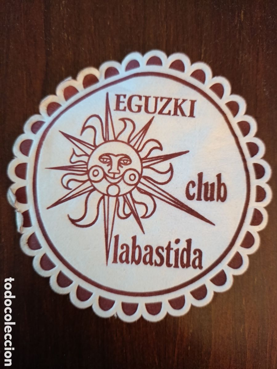 Otros art&iacute;culos de coleccionismo en papel: EGUZKI CLUB LABASTIDA [ ETIQUETA A&Ntilde;OS 40-50 ]
