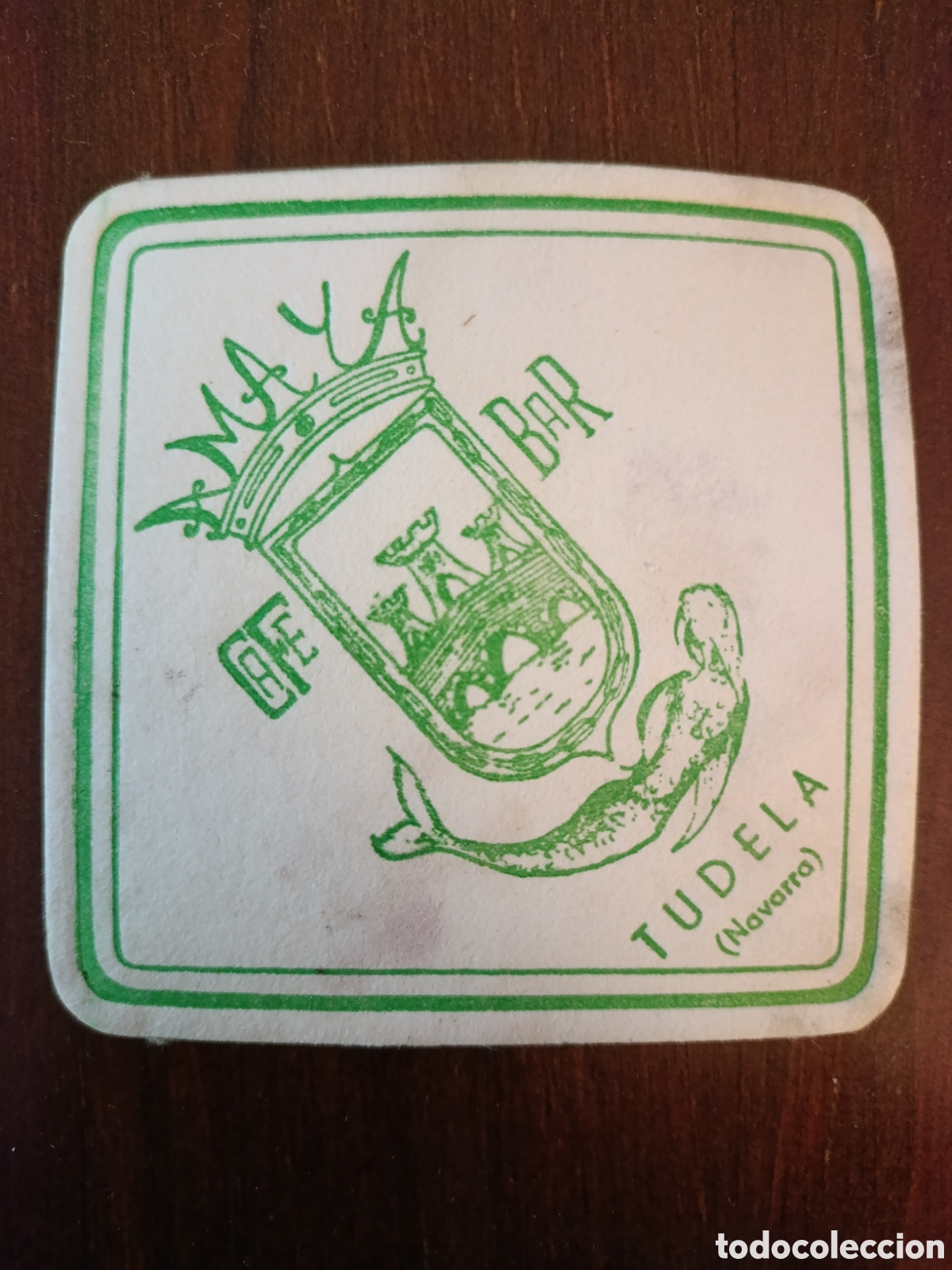 Otros art&iacute;culos de coleccionismo en papel: CAF&Eacute; BAR TUDELA NAVARRA [ ETIQUETA A&Ntilde;OS 40-50 ]