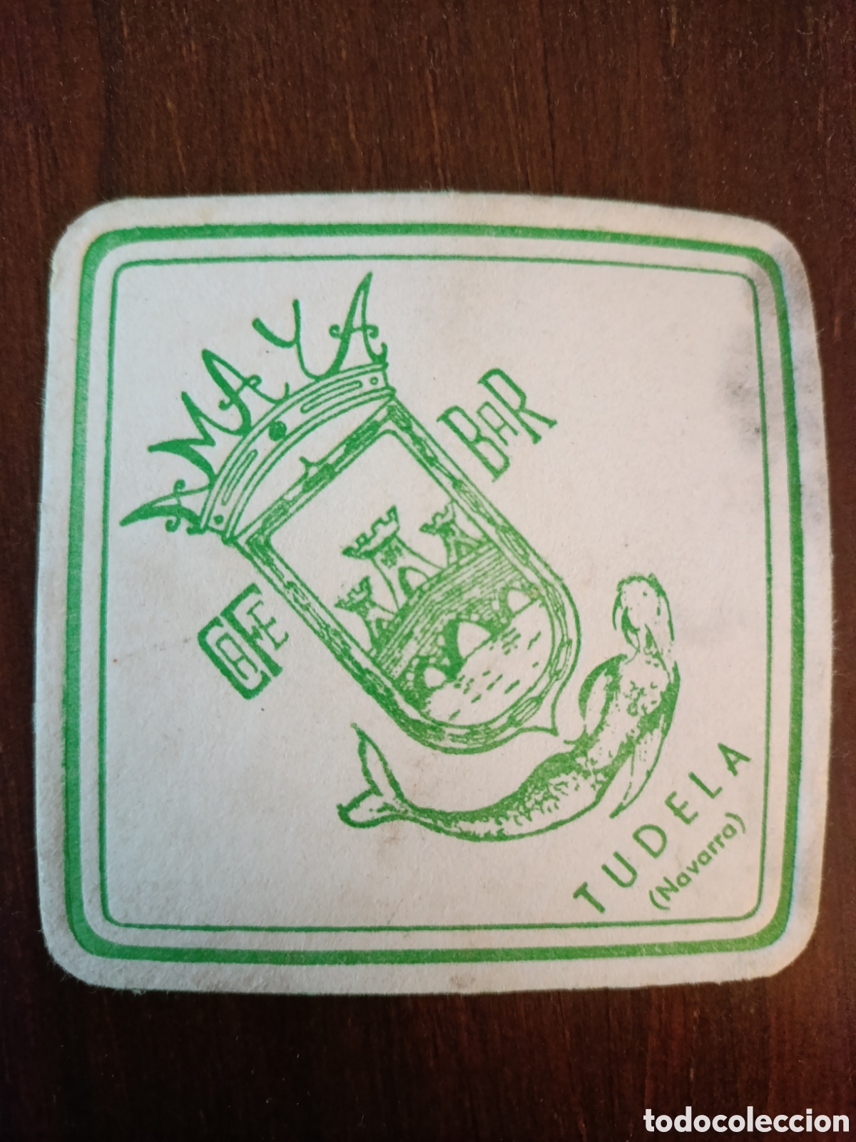Otros art&iacute;culos de coleccionismo en papel: CAF&Eacute; BAR TUDELA NAVARRA [ ETIQUETA A&Ntilde;OS 40-50 ]