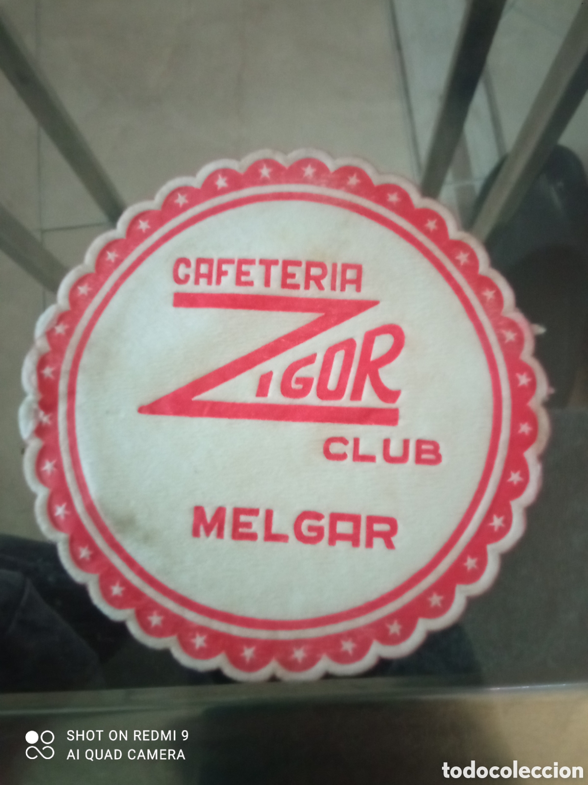 Sammelleidenschaft Andere Papierartikel: Cafeter&iacute;a zigor club Melgar posavasos a&ntilde;os 40-50s