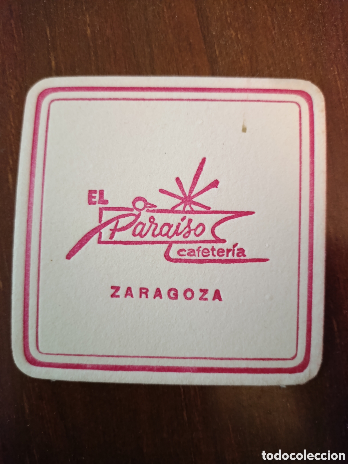 Otros art&iacute;culos de coleccionismo en papel: EL PARA&Iacute;SO CAFETER&Iacute;A ZARAGOZA [ ETIQUETA A&Ntilde;OS 40-50 ]