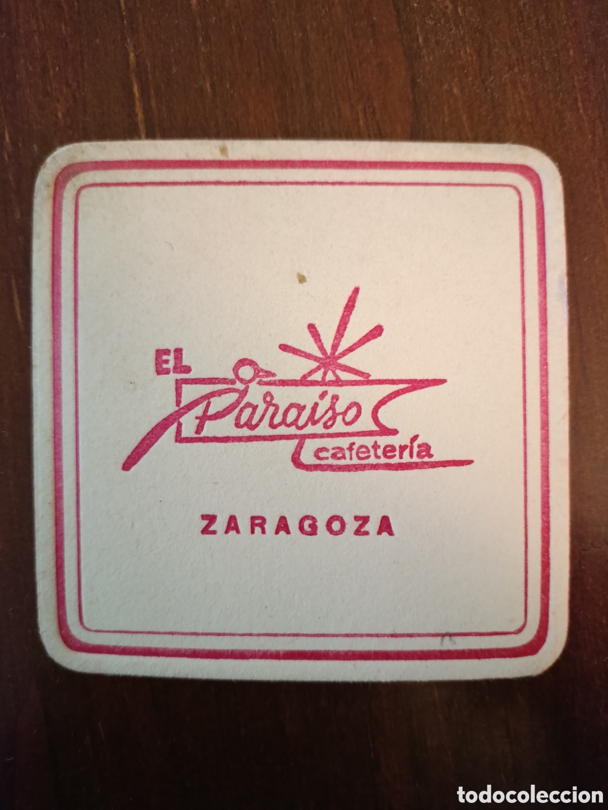 Otros art&iacute;culos de coleccionismo en papel: EL PARA&Iacute;SO CAFETER&Iacute;A ZARAGOZA [ ETIQUETA A&Ntilde;OS 40-50 ]