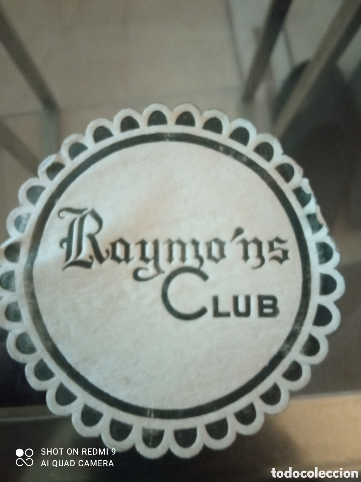 Otros art&iacute;culos de coleccionismo en papel: Raymo,ns club posavasos a&ntilde;os 40-50s