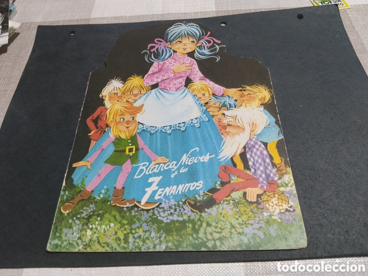 Otros art&iacute;culos de coleccionismo en papel: Cuento troquelado Blancanieves y los siete enanitos