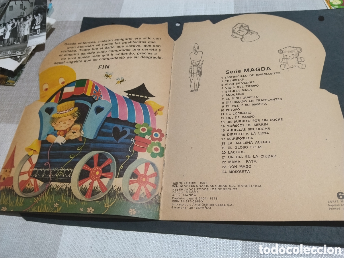Otros art&iacute;culos de coleccionismo en papel: Cuento troquelado anduri&ntilde;o - Foto 6