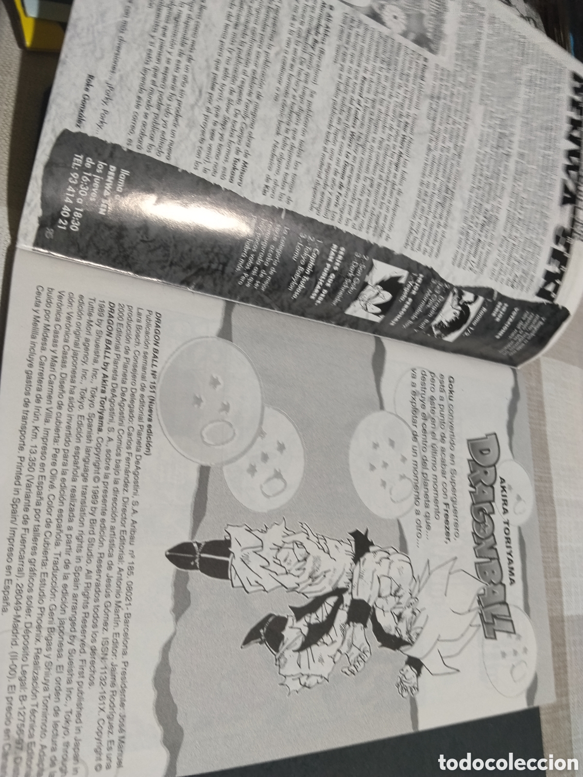 Otros art&iacute;culos de coleccionismo en papel: C&oacute;mic Dragon Ball Z.... - Foto 2