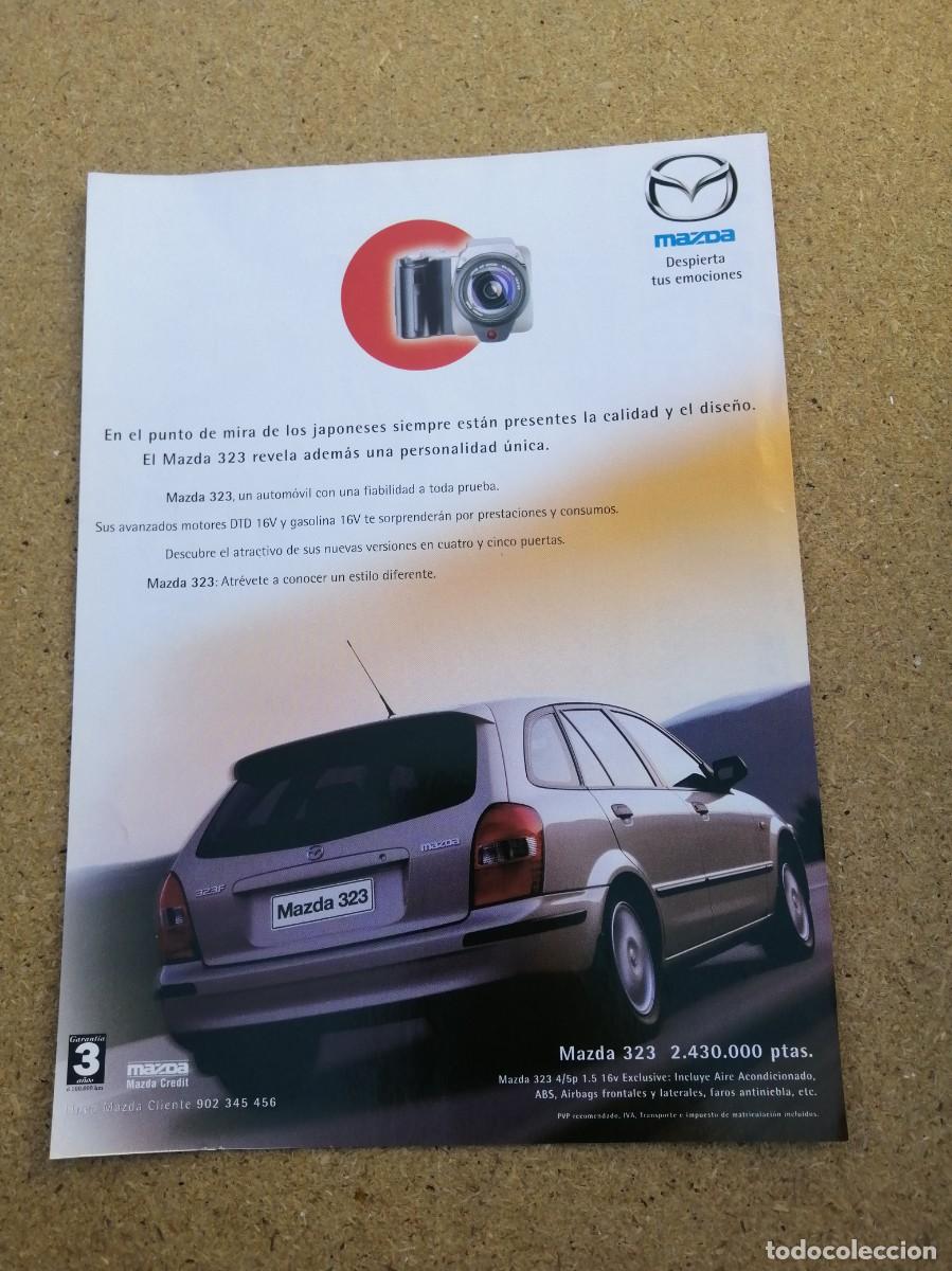 Otros art&iacute;culos de coleccionismo en papel: ANUNCIO. MAZDA 323.. - Foto 1