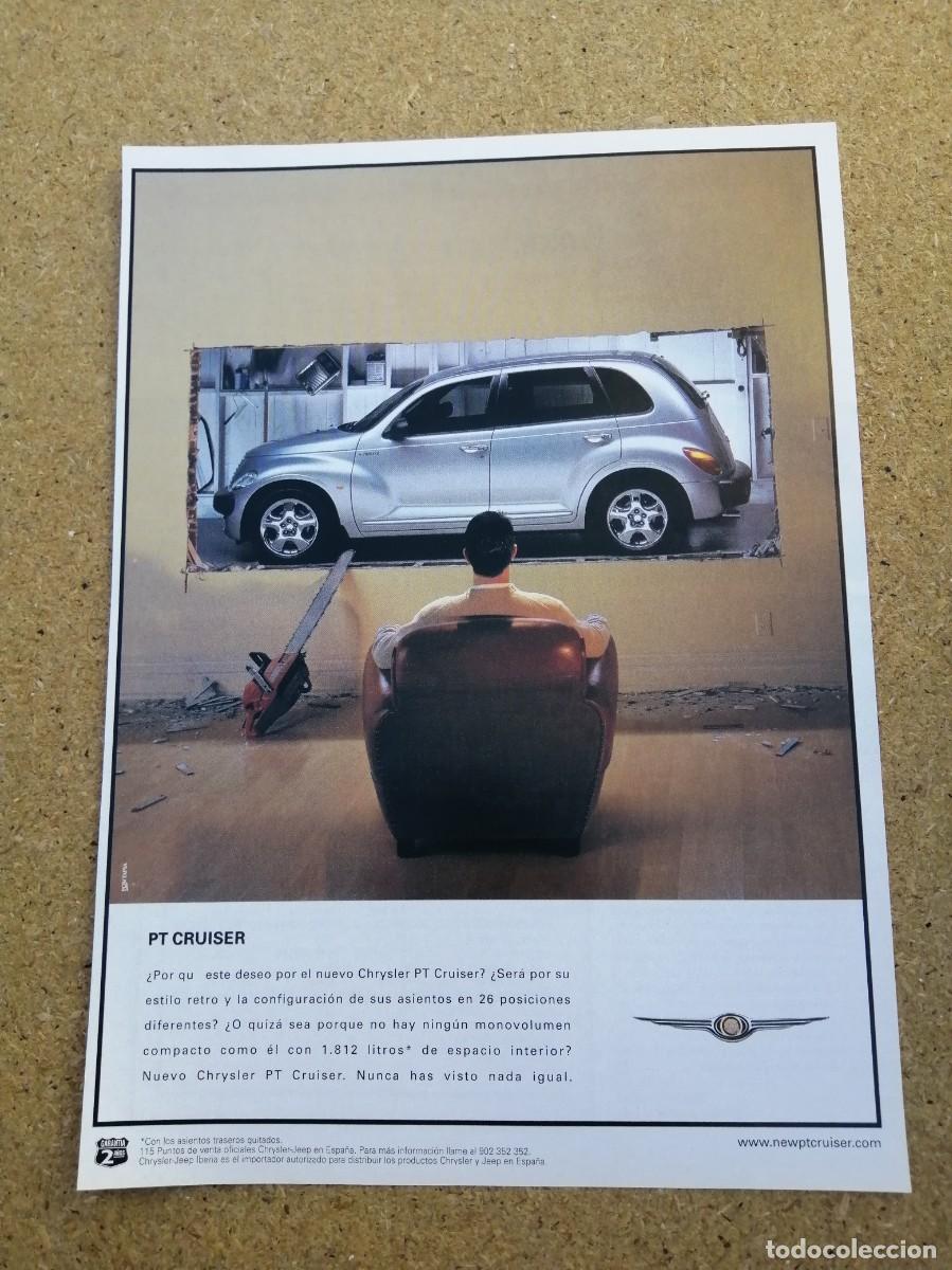 Otros art&iacute;culos de coleccionismo en papel: ANUNCIO. NUEVO CHRYSLER PT CRUISER
