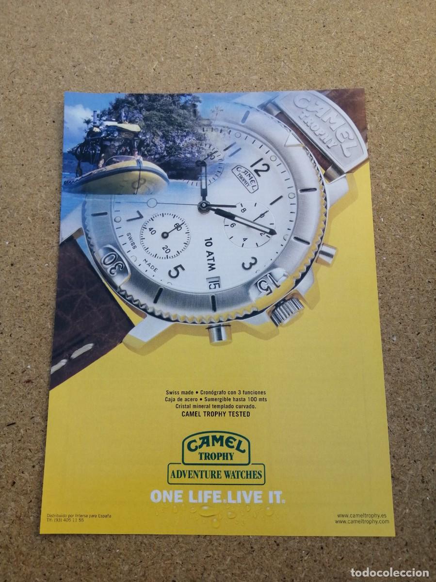 Otros art&iacute;culos de coleccionismo en papel: ANUNCIO. CAMEL TROPHY, RELOJES DE AVENTURA