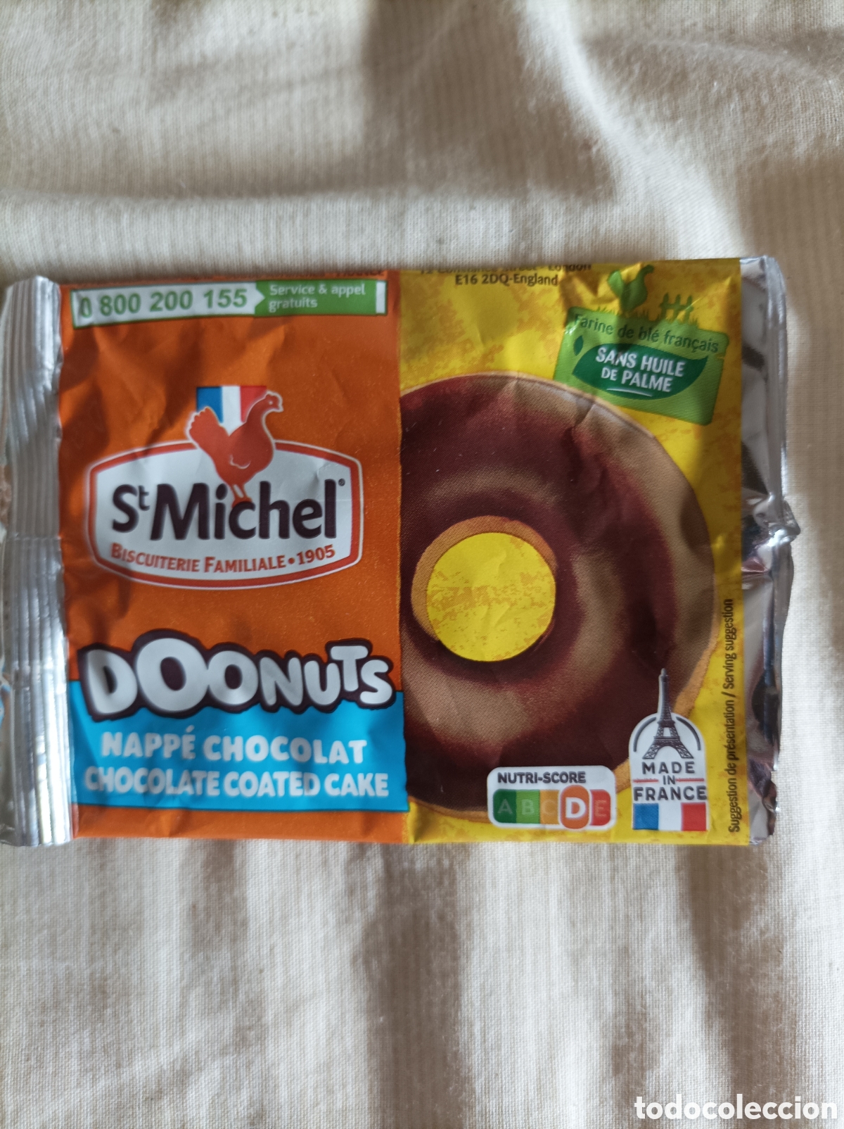 Otros art&iacute;culos de coleccionismo en papel: ENVOLTORIO DONUTS DOONUTS ST MICHEL BISCUITERIE FAMILIALE FRANCIA FRANCE