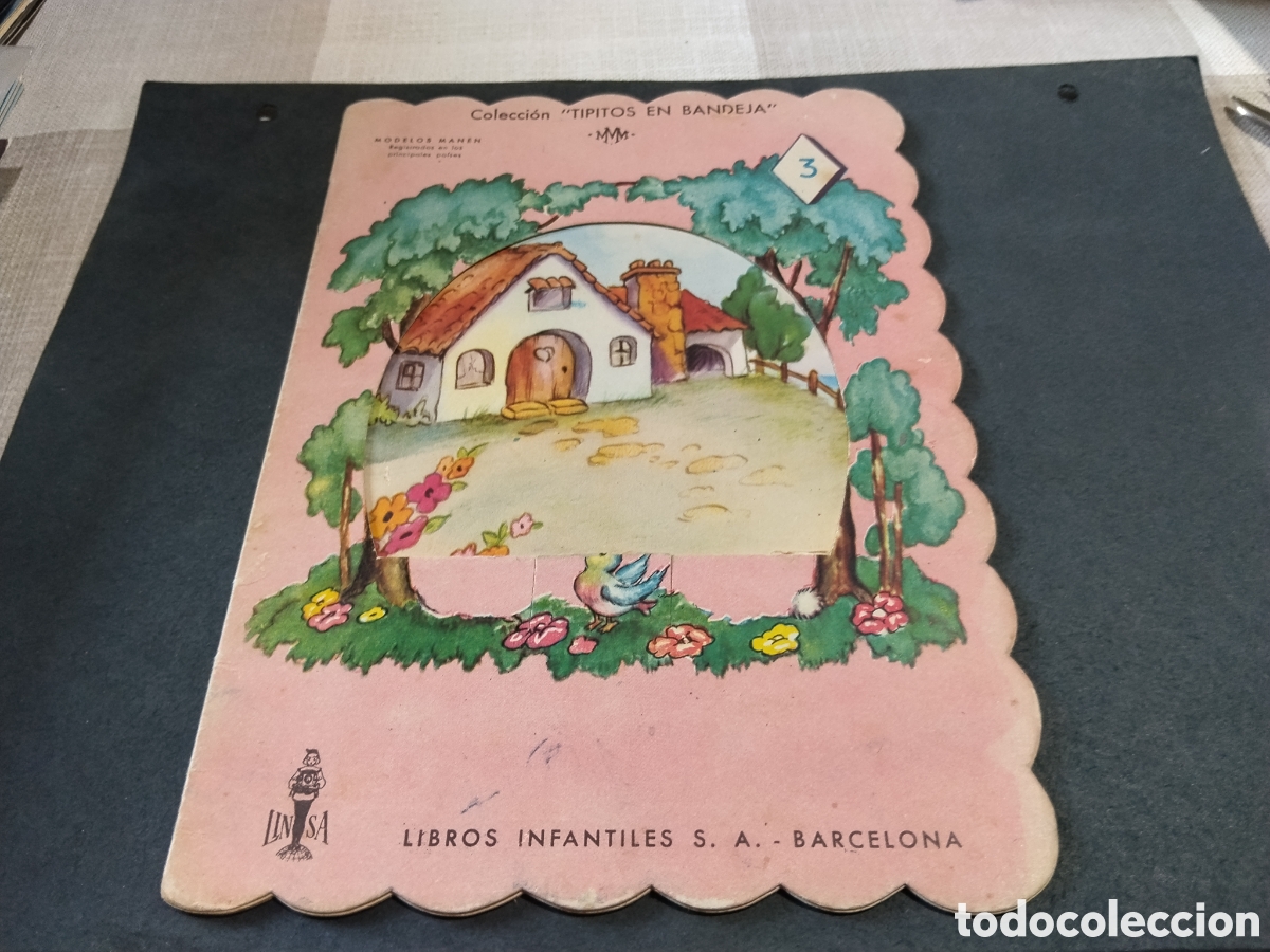 Otros art&iacute;culos de coleccionismo en papel: Cuento troquelado tolin y pedrito