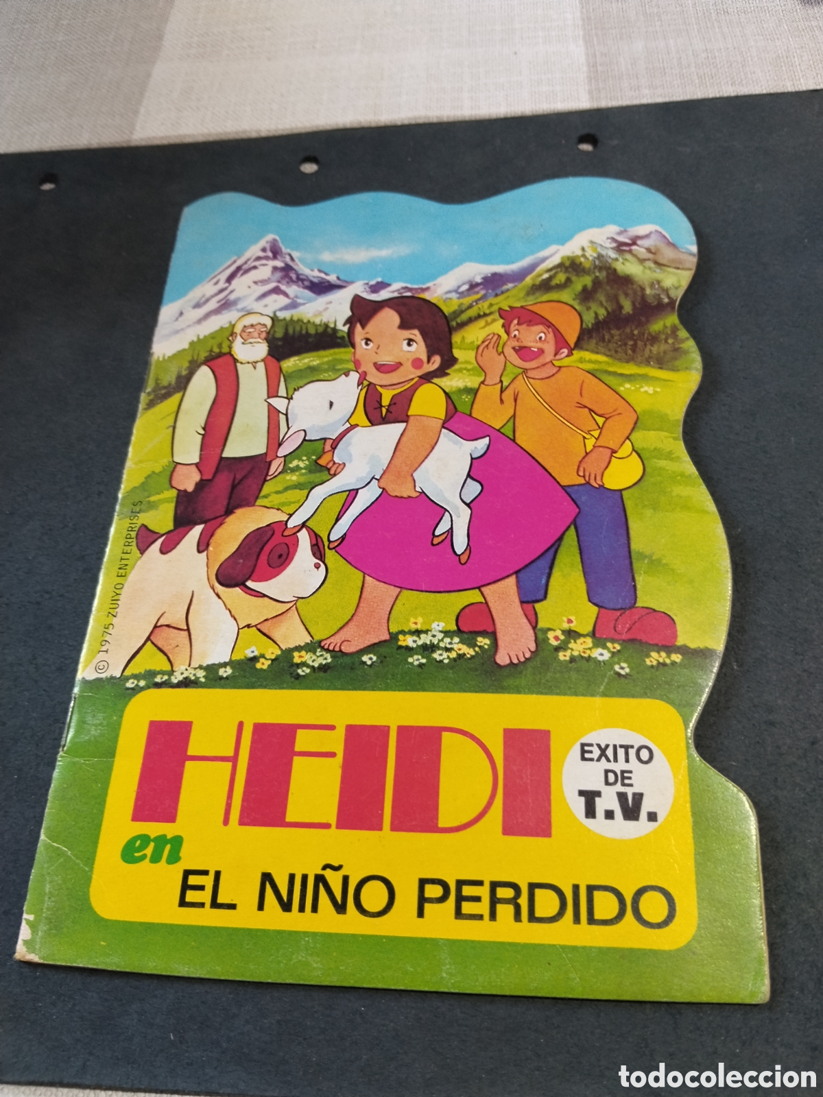 Otros art&iacute;culos de coleccionismo en papel: Cuento troquelado Heidi en el ni&ntilde;o perdido