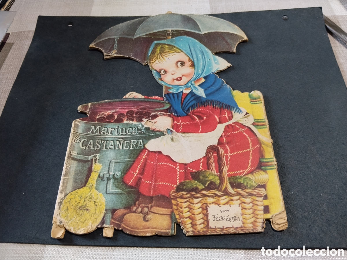 Otros art&iacute;culos de coleccionismo en papel: Cuento troquelado Mariuca la Casta&ntilde;eta, dibujos Ferrandiz