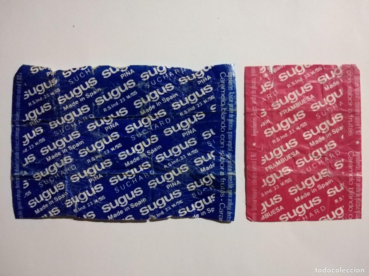 Otros art&iacute;culos de coleccionismo en papel: ANTIGUO EMVOLTORIO DE CHICLES SUGUS