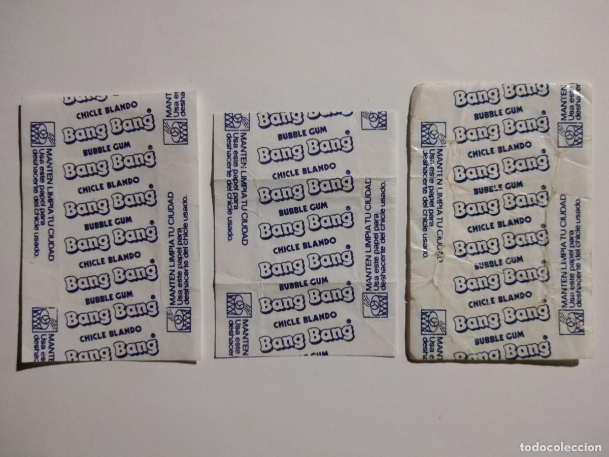 Otros art&iacute;culos de coleccionismo en papel: ANTIGUO EMVOLTORIO DE CHICLES BANG BANG