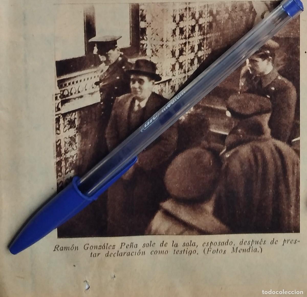 Otros art&iacute;culos de coleccionismo en papel: RAM&Oacute;N GONZ&Aacute;LEZ PE&Ntilde;A GENERAL&Iacute;SIMO REVOLUCI&Oacute;N ASTURIAS SALE ESPOSADO DE LA SALA TESTIGO A&Ntilde;O 1935