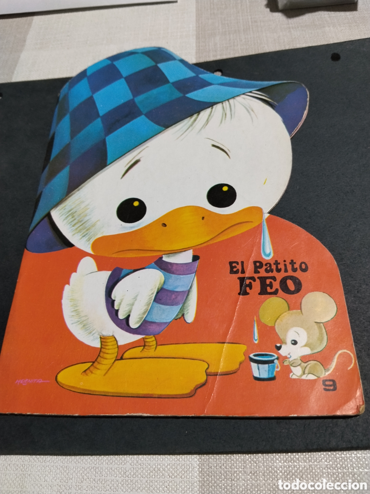 Otros art&iacute;culos de coleccionismo en papel: Cuento troquelado El patito feo