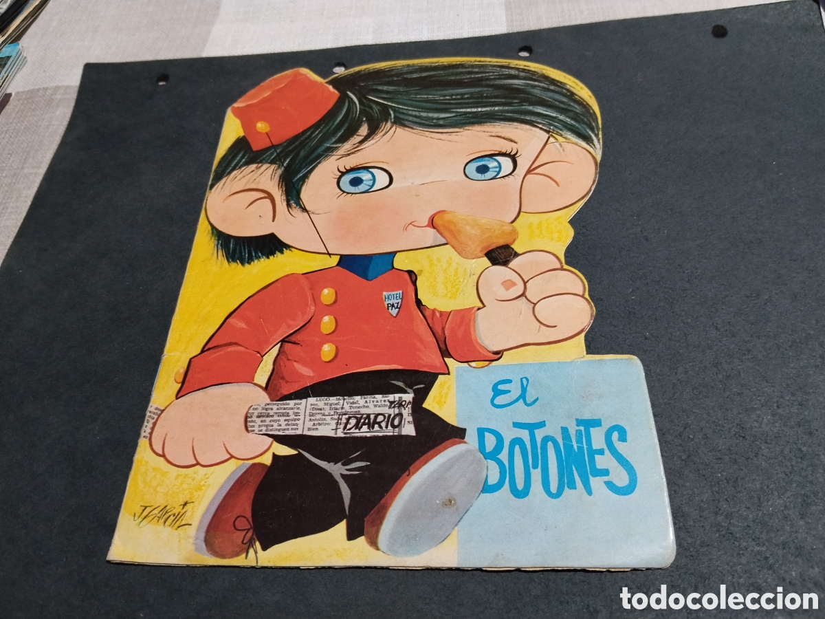 Otros art&iacute;culos de coleccionismo en papel: Cuento troquelado El Botones